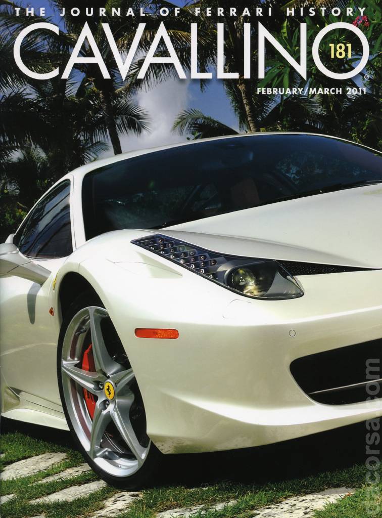 Cover of Cavallino Magazine issue 181, February / March 2011