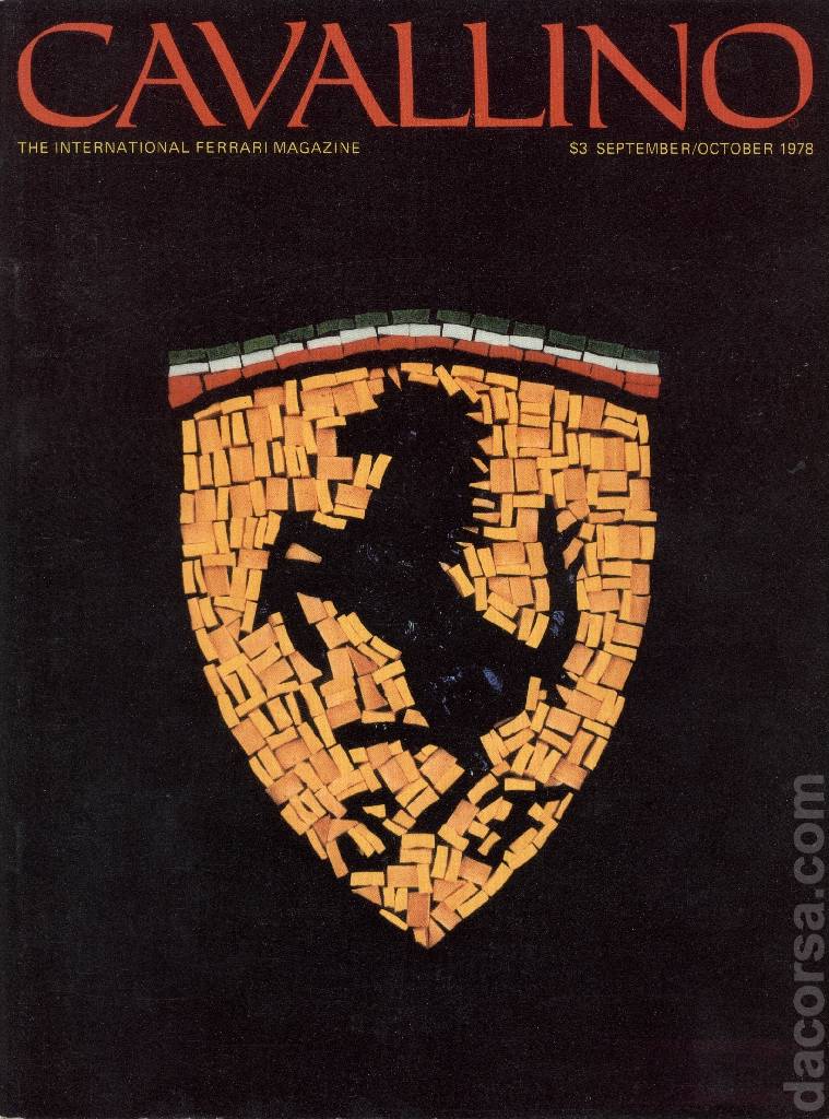 Cover of Cavallino Magazine issue 1, September / October 1978