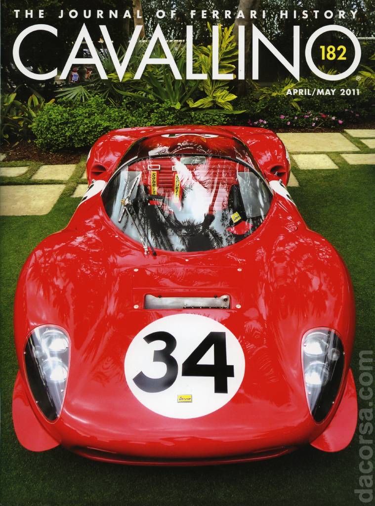 Cover of Cavallino Magazine issue 182, April / May 2011