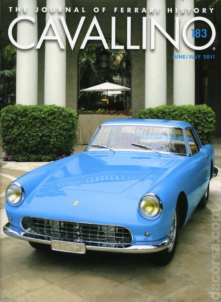 Cover of Cavallino Magazine issue 183, June / July 2011