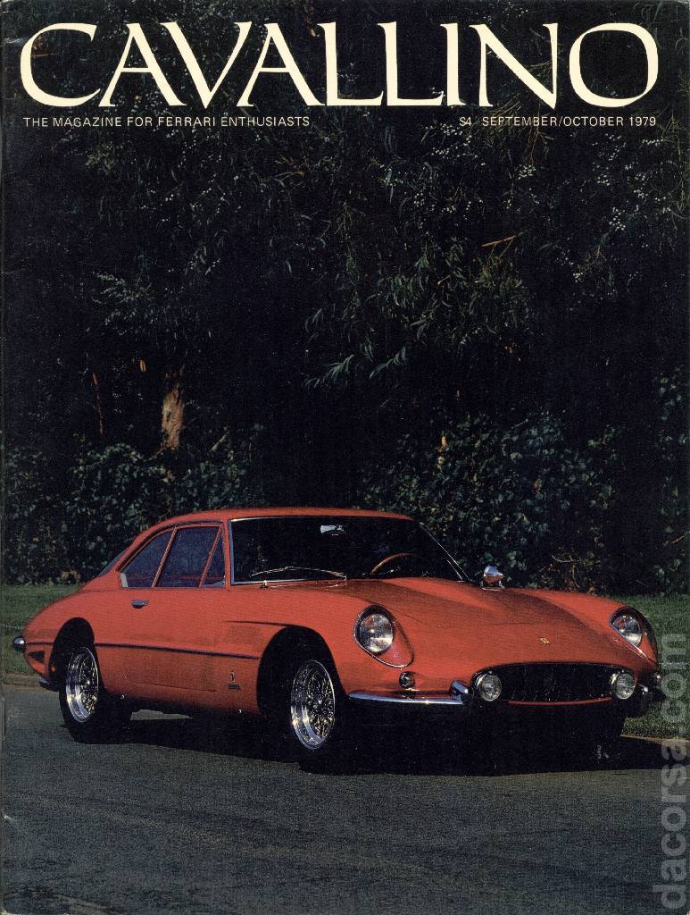 Cover of Cavallino Magazine issue 7, September / October 1979