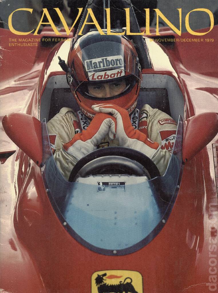 Cover of Cavallino Magazine issue 8, November / December 1979