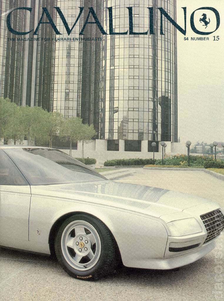 Cover of Cavallino Magazine issue 15, July / December 1982