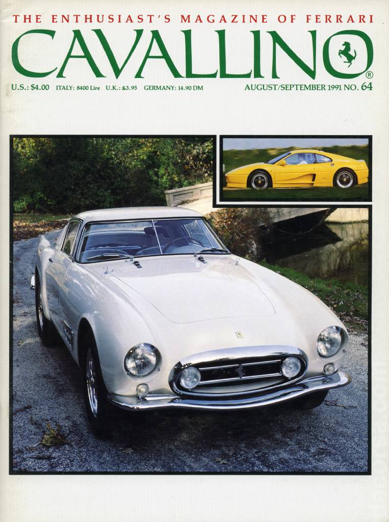 Cover of Cavallino Magazine issue 64, August / September 1991
