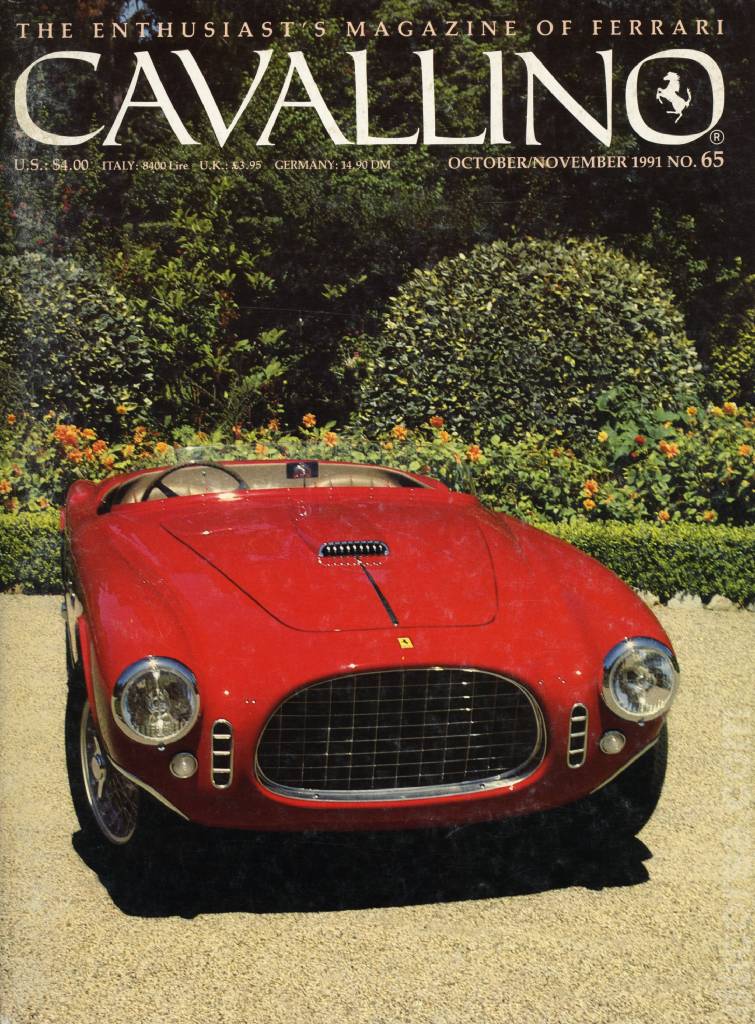 Cover of Cavallino Magazine issue 65, October / November 1991
