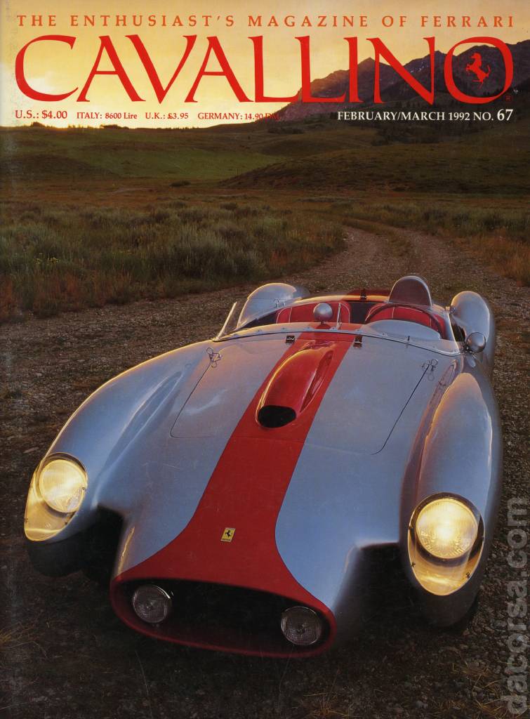 Cover of Cavallino Magazine issue 67, February / March 1992