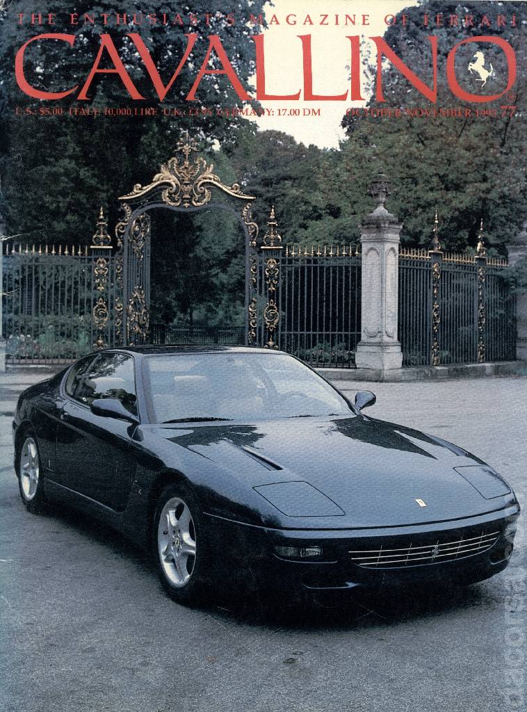 Cover of Cavallino Magazine issue 77, October / November 1993