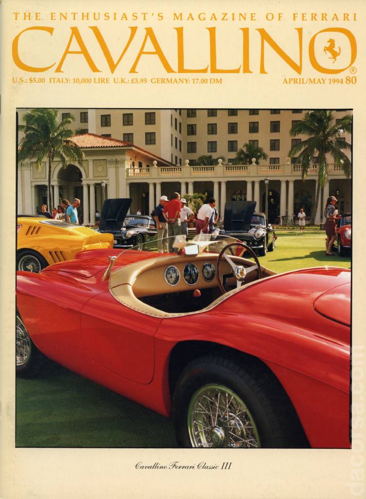 Cover of Cavallino Magazine issue 80, April / May 1994