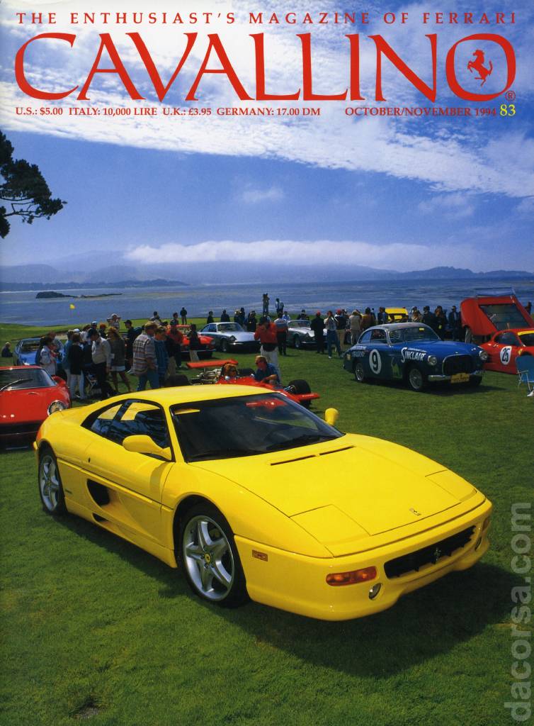 Cover of Cavallino Magazine issue 83, October / November 1994