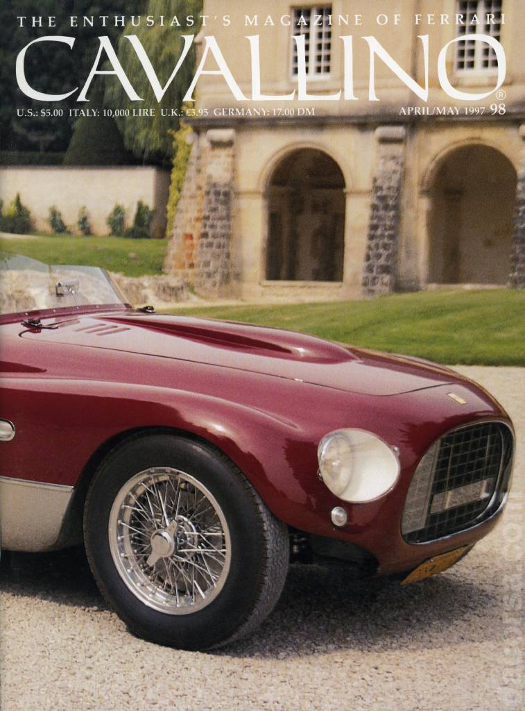 Cover of Cavallino Magazine issue 98, April / May 1997