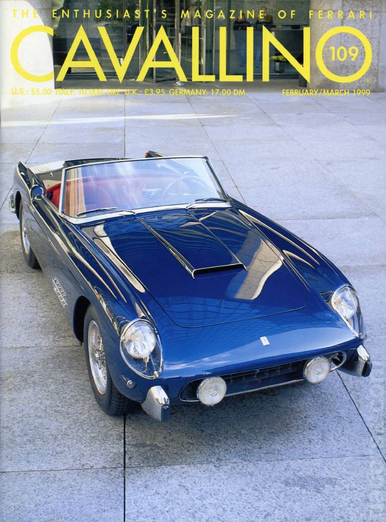 Cover of Cavallino Magazine issue 109, February / March 1999