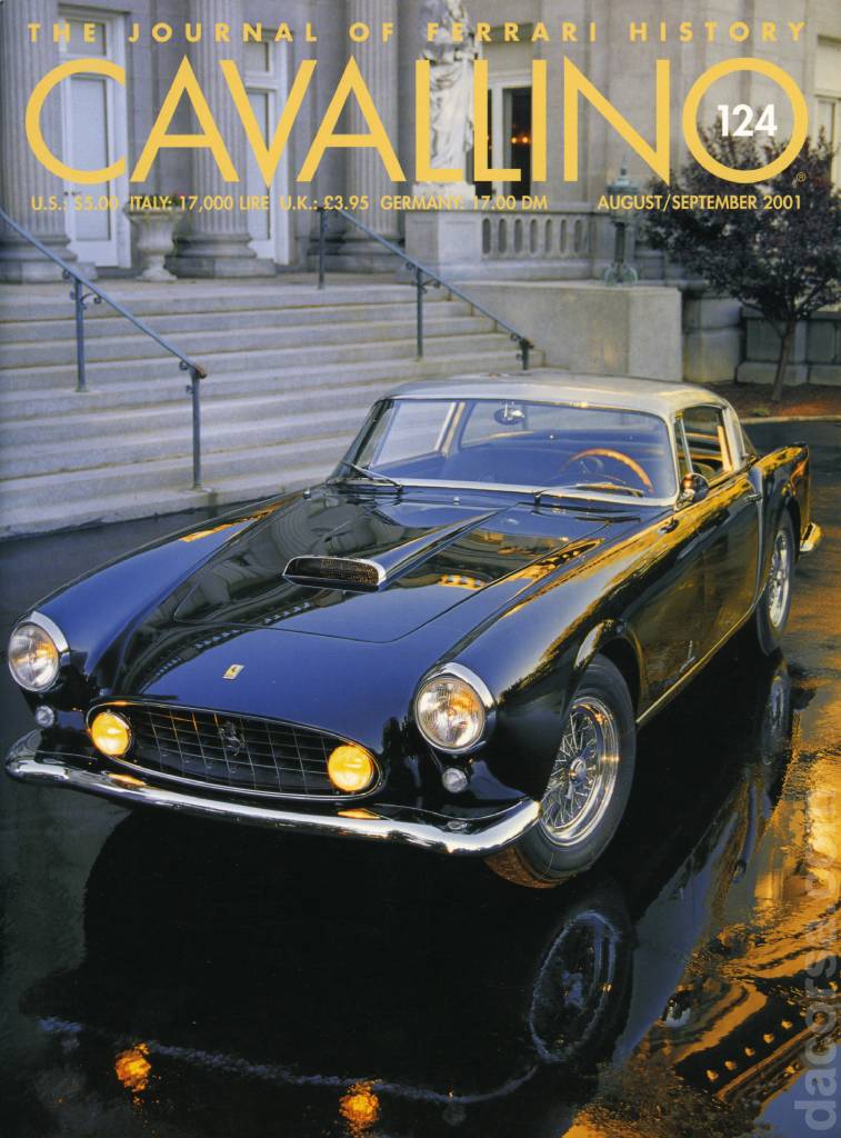 Cover of Cavallino Magazine issue 124, August / September 2001