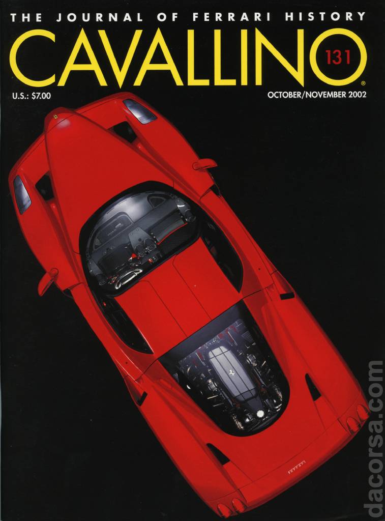 Cover of Cavallino Magazine issue 131, October / November 2002