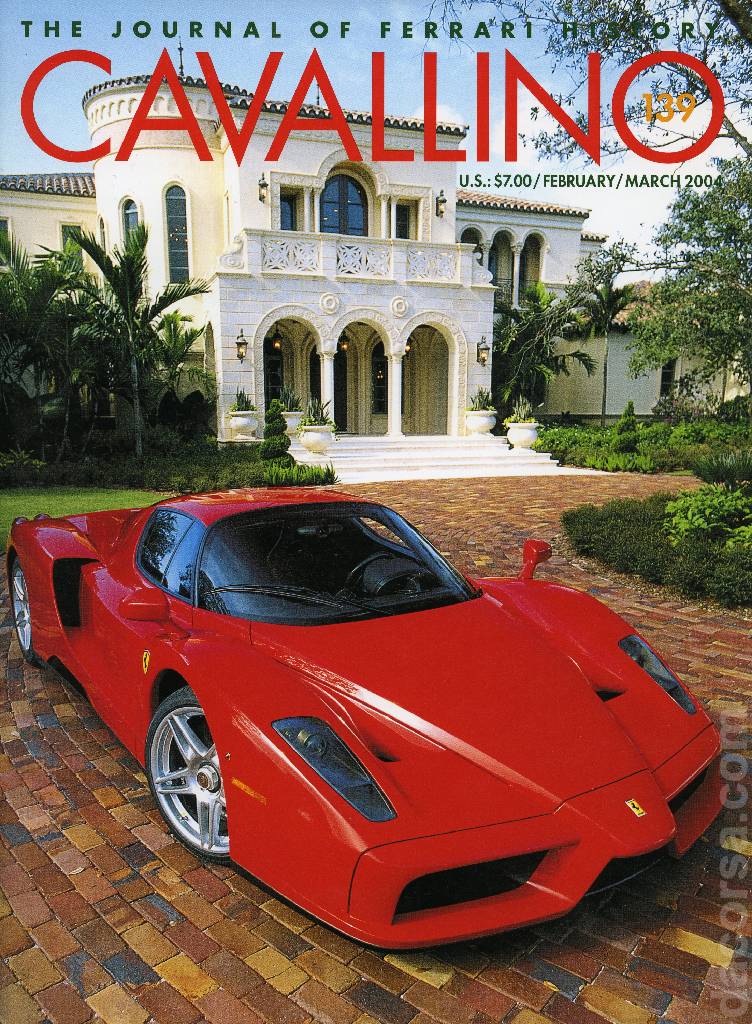 Cover of Cavallino Magazine issue 139, February / March 2004