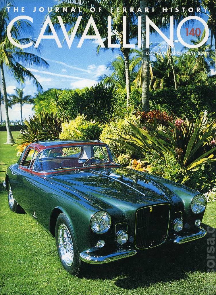 Cover of Cavallino Magazine issue 140, April / May 2004