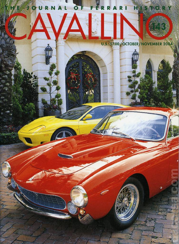 Cover of Cavallino Magazine issue 143, October / November 2004