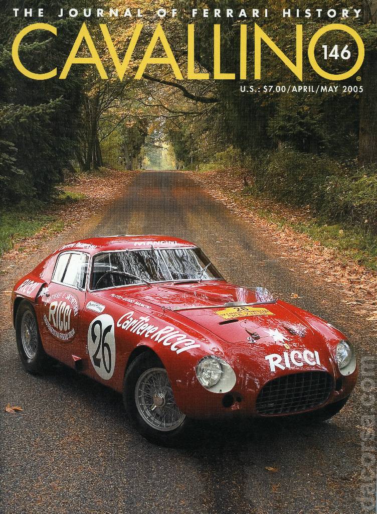 Cover of Cavallino Magazine issue 146, April / May 2005