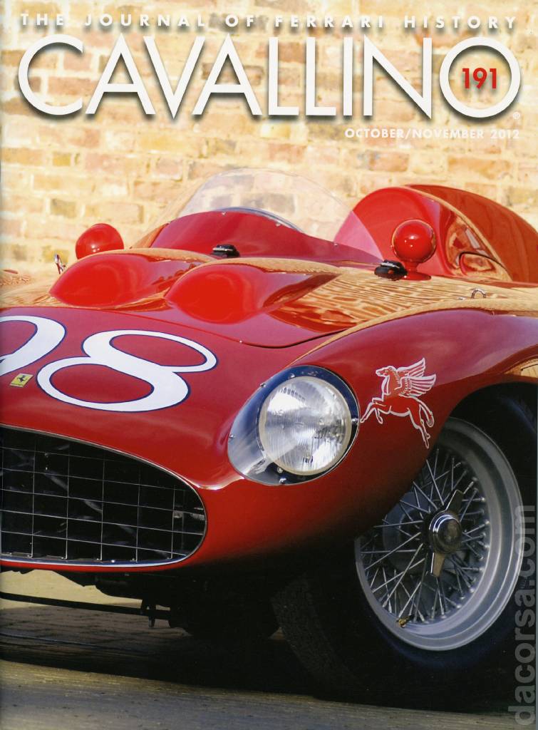 Cover of Cavallino Magazine issue 191, October / November 2012