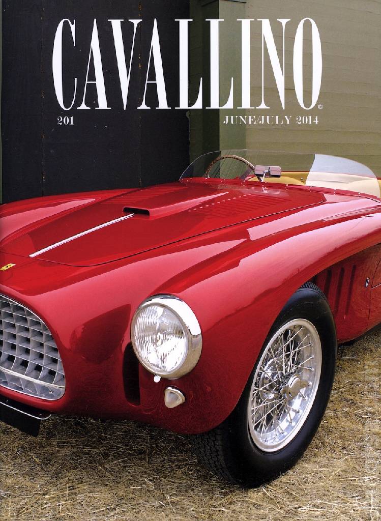 Cover of Cavallino Magazine issue 201, June / July 2014