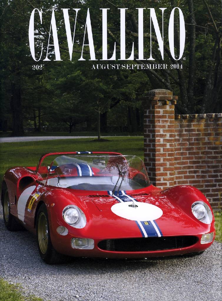 Cover of Cavallino Magazine issue 202, August / September 2014