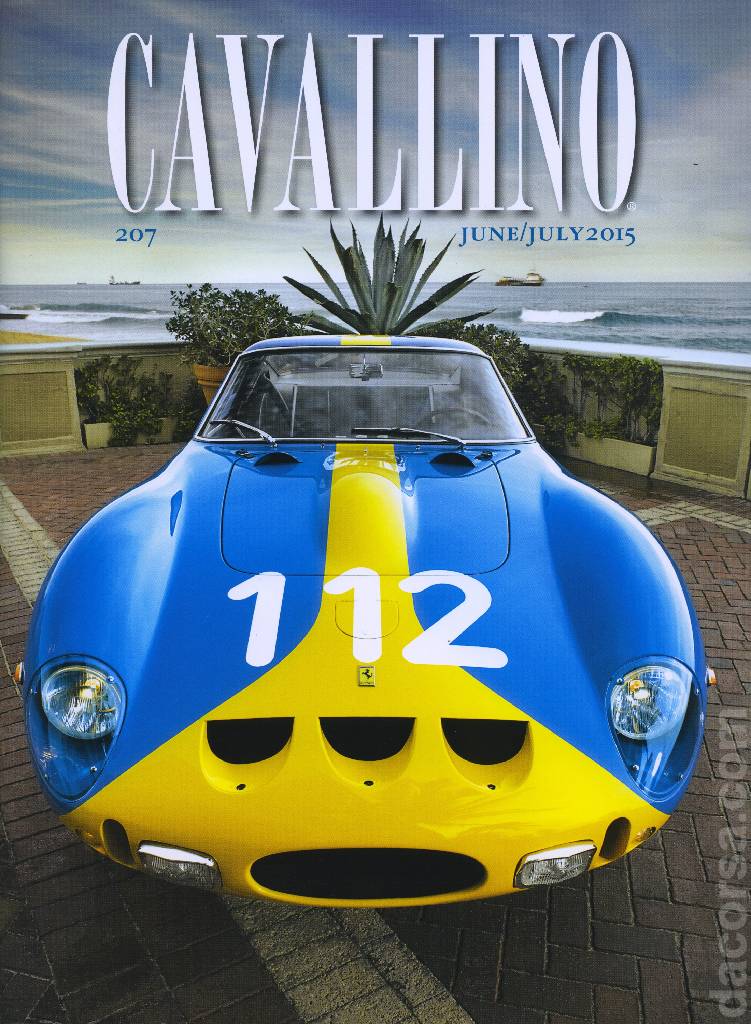 Cover of Cavallino Magazine issue 207, June / July 2015