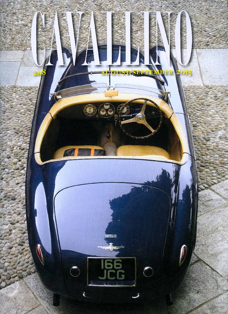 Cover of Cavallino Magazine issue 208, August / September 2015