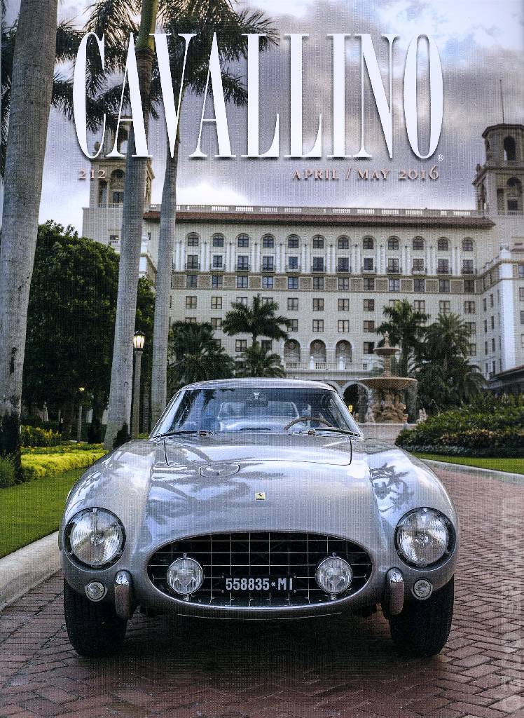 Cover of Cavallino Magazine issue 212, April / May 2016