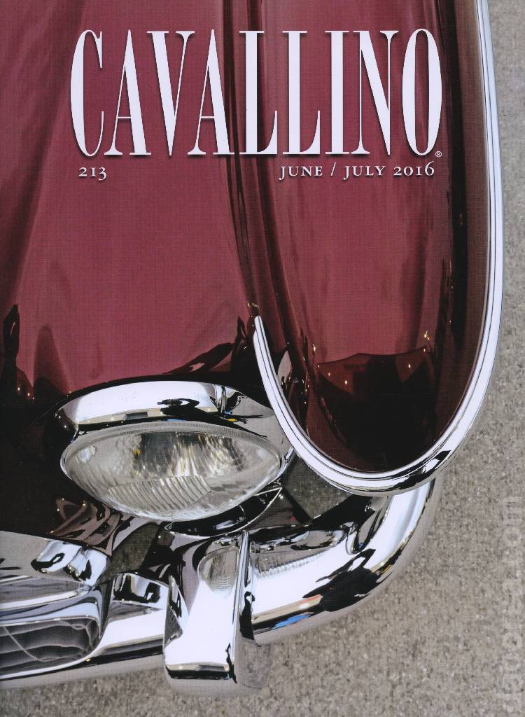 Cover of Cavallino Magazine issue 213, June / July 2016
