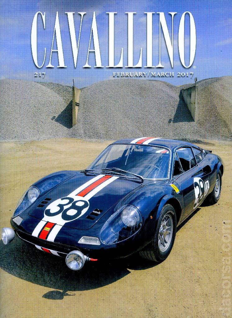 Cover of Cavallino Magazine issue 217, February / March 2017