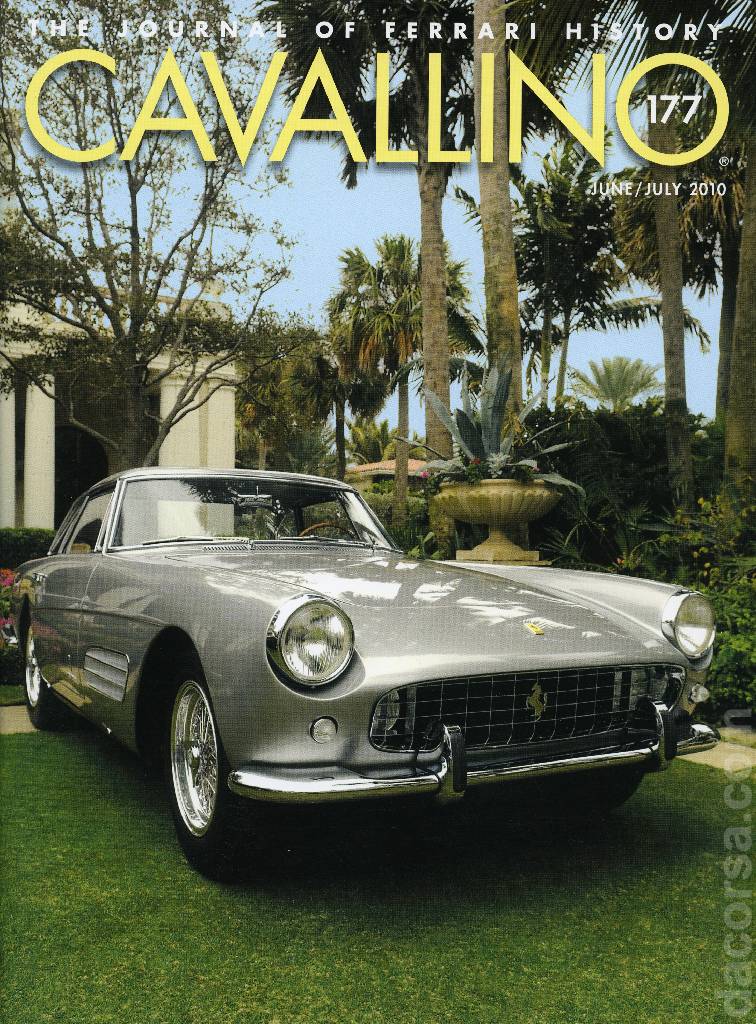 Cover of Cavallino Magazine issue 177, June / July 2010