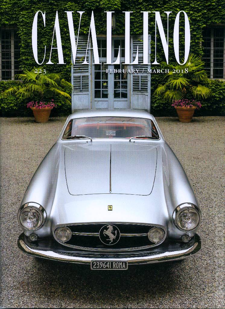 Cover of Cavallino Magazine issue 223, February / March 2018