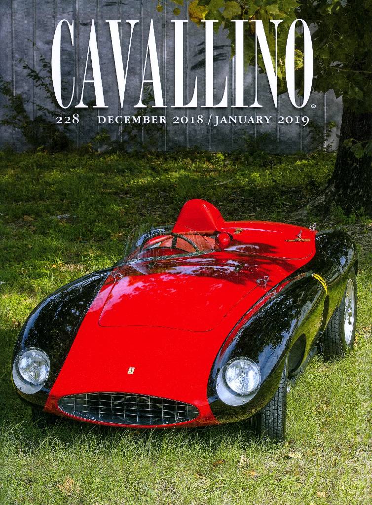 Cover of Cavallino Magazine issue 228, December 2018 / January 2019