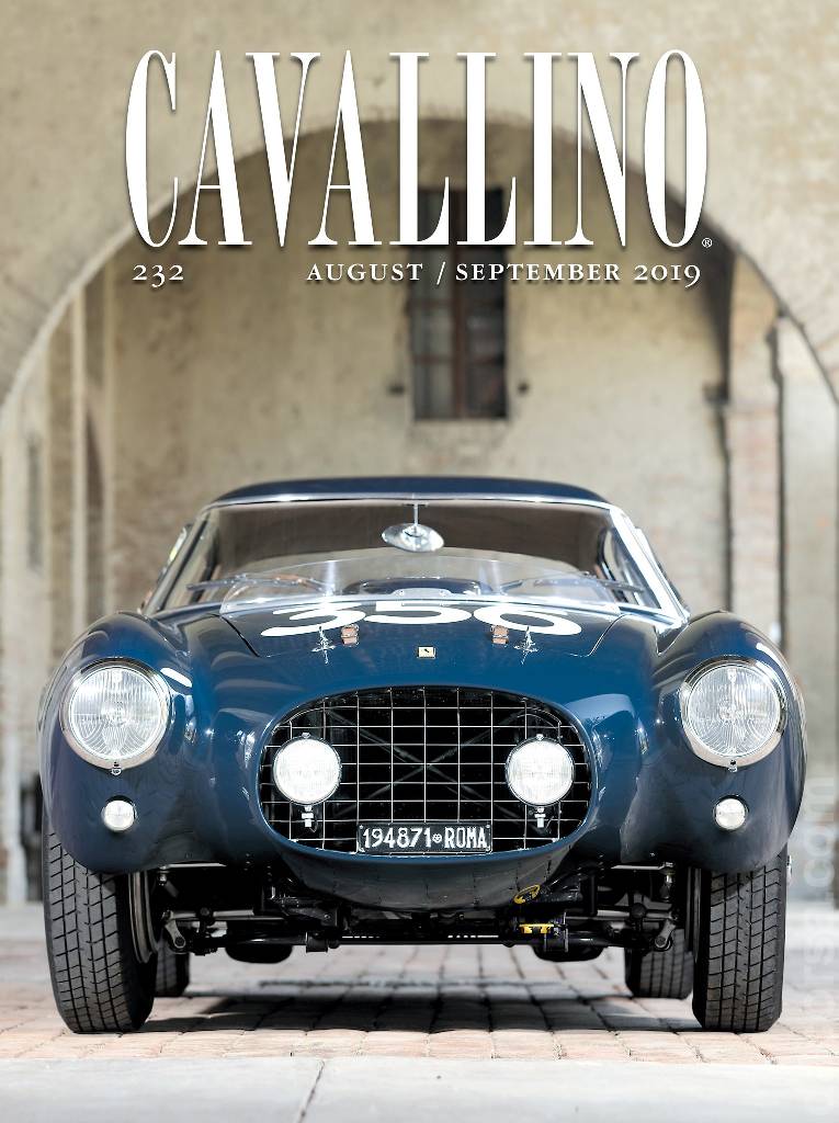 Cover of Cavallino Magazine issue 232, August / September 2019