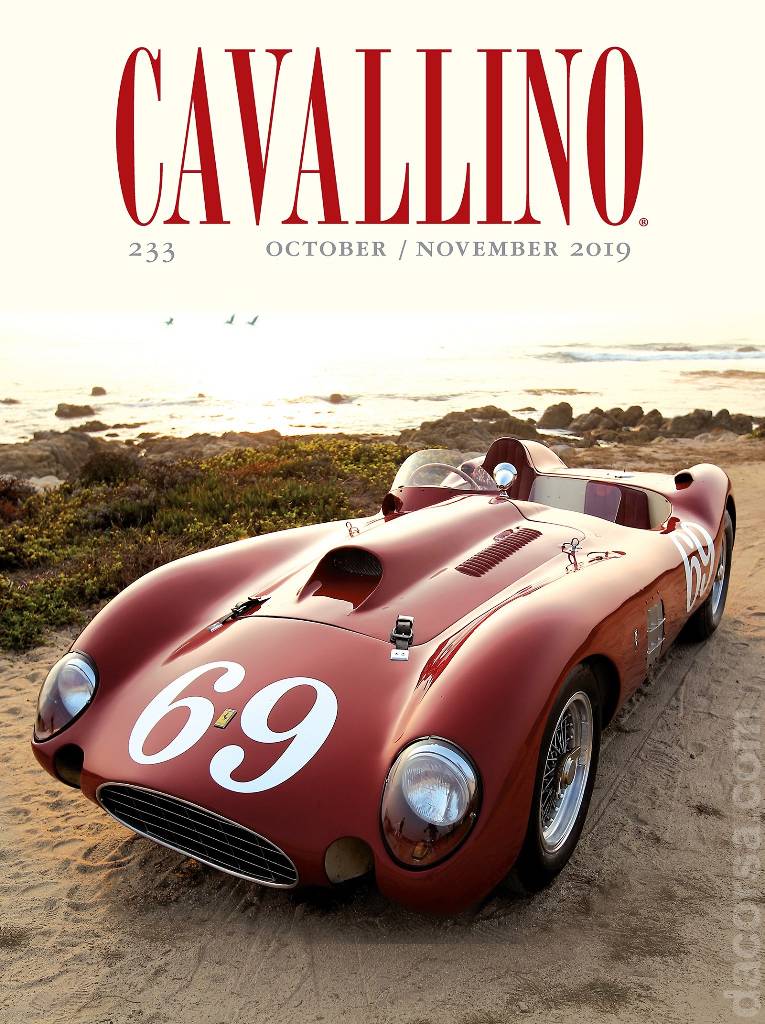 Cover of Cavallino Magazine issue 233, October / November 2019