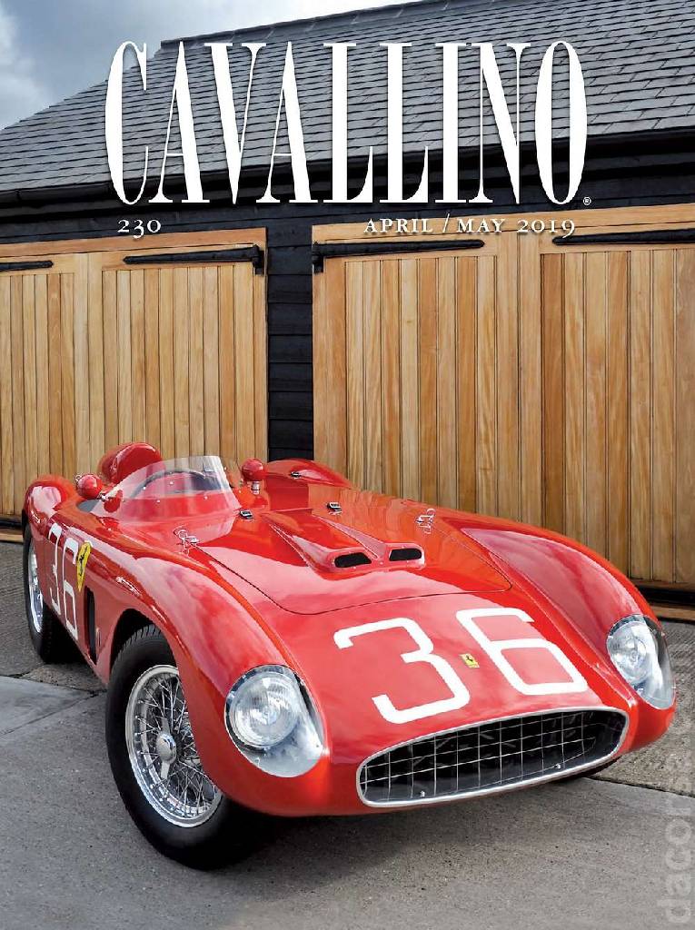 Cover of Cavallino Magazine issue 230, April / May 2019