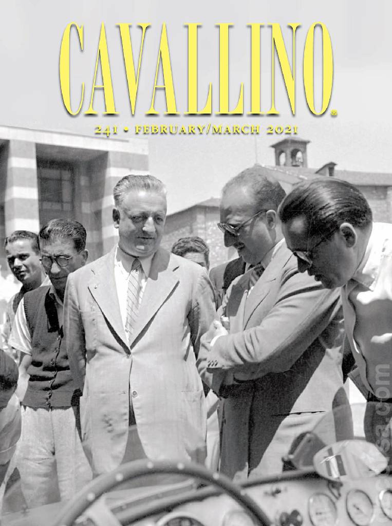 Cover of Cavallino Magazine issue 241, February / March 2021