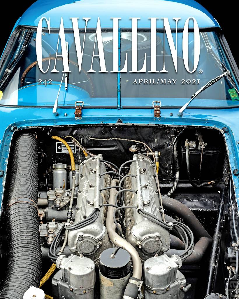 Cover of Cavallino Magazine issue 242, April / May 2021