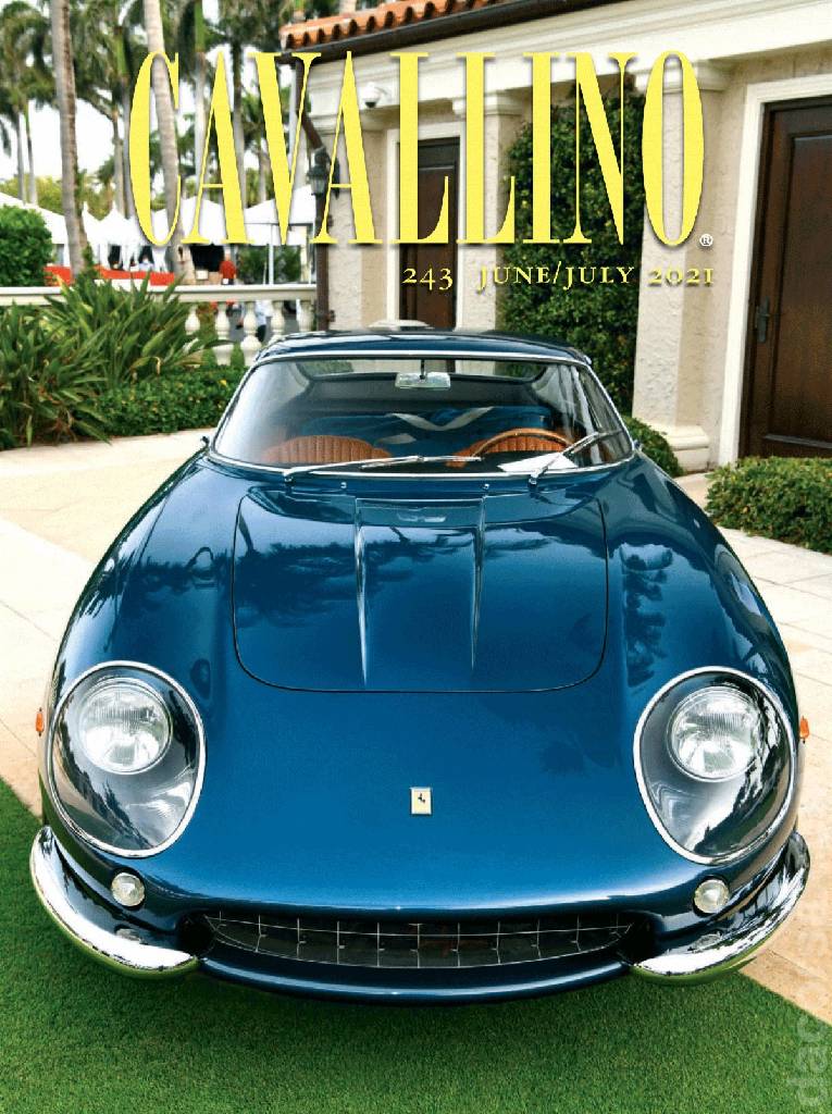Cover of Cavallino Magazine issue 243, June / July 2021