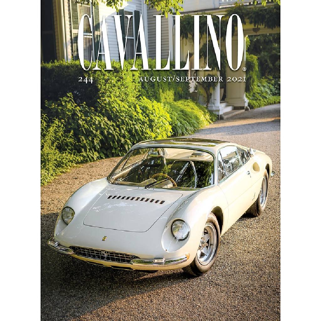 Cover of Cavallino Magazine issue 244, August / September 2021