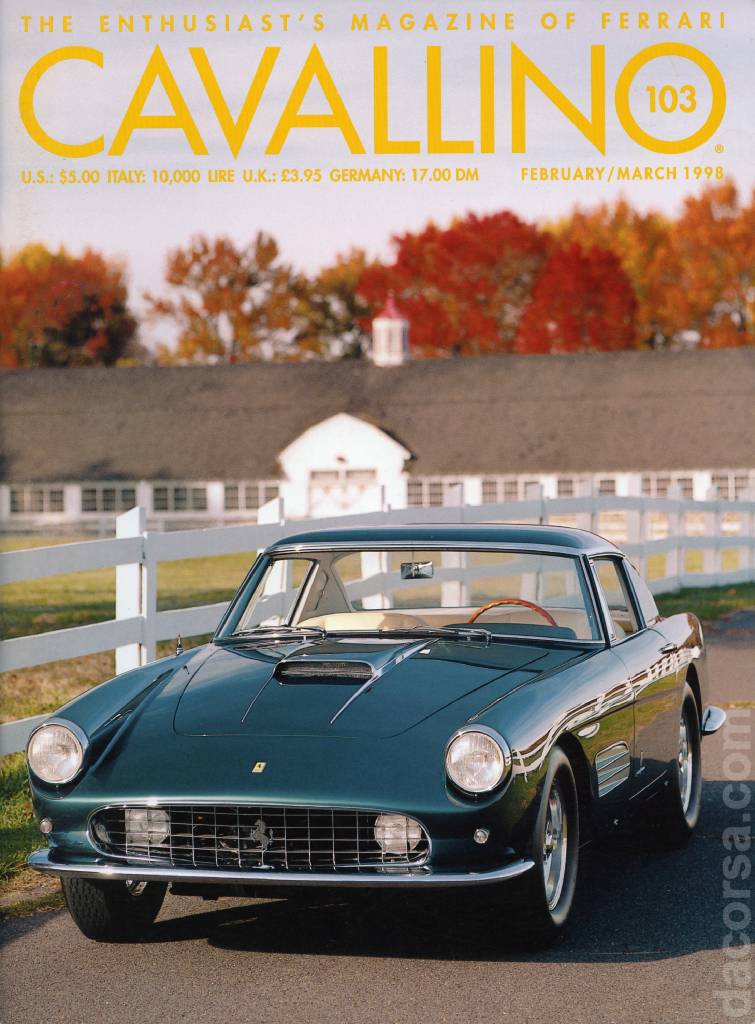 Image representing Cavallino Magazine issue 103, February / March 1998