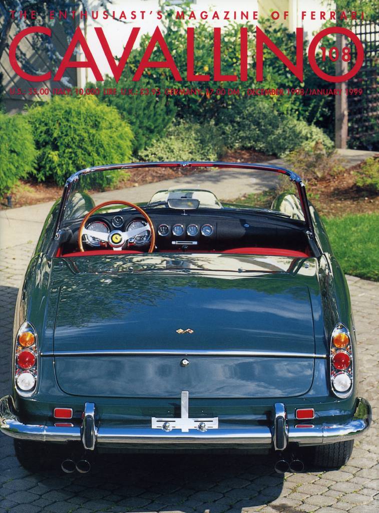 Cover of Cavallino Magazine issue 108, December 1998 / January 1999