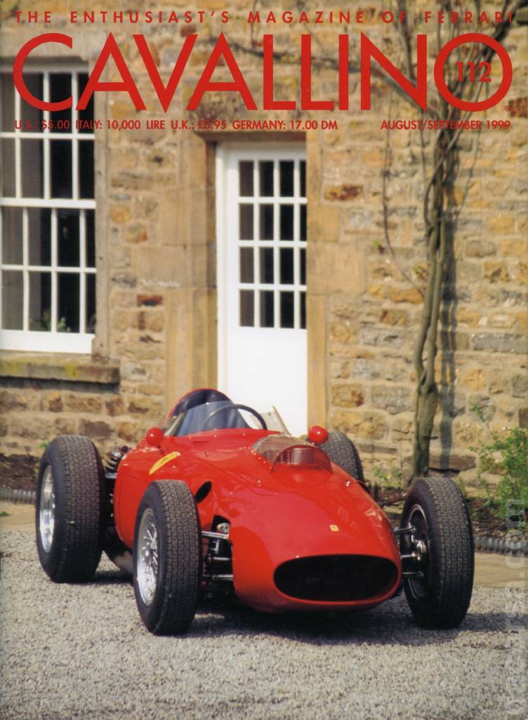 Cover of Cavallino Magazine issue 112, August / September 1999