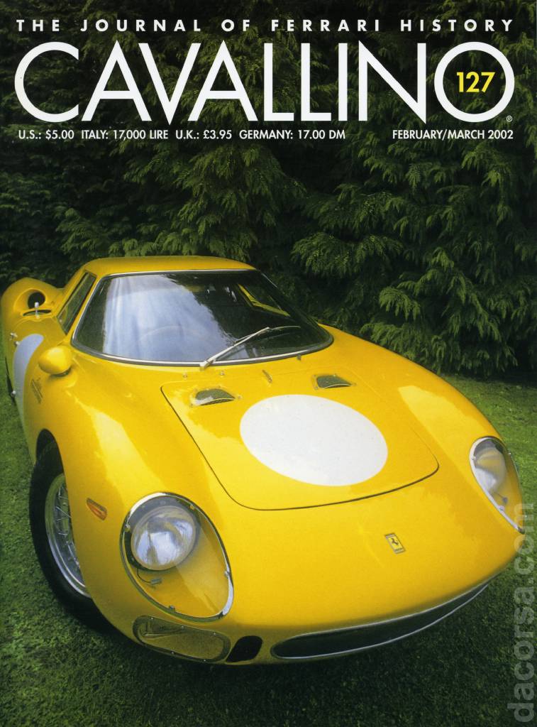 Cover of Cavallino Magazine issue 127, February / March 2002