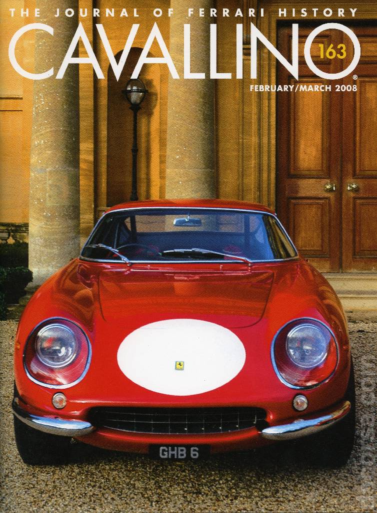 Cover of Cavallino Magazine issue 163, February / March 2008