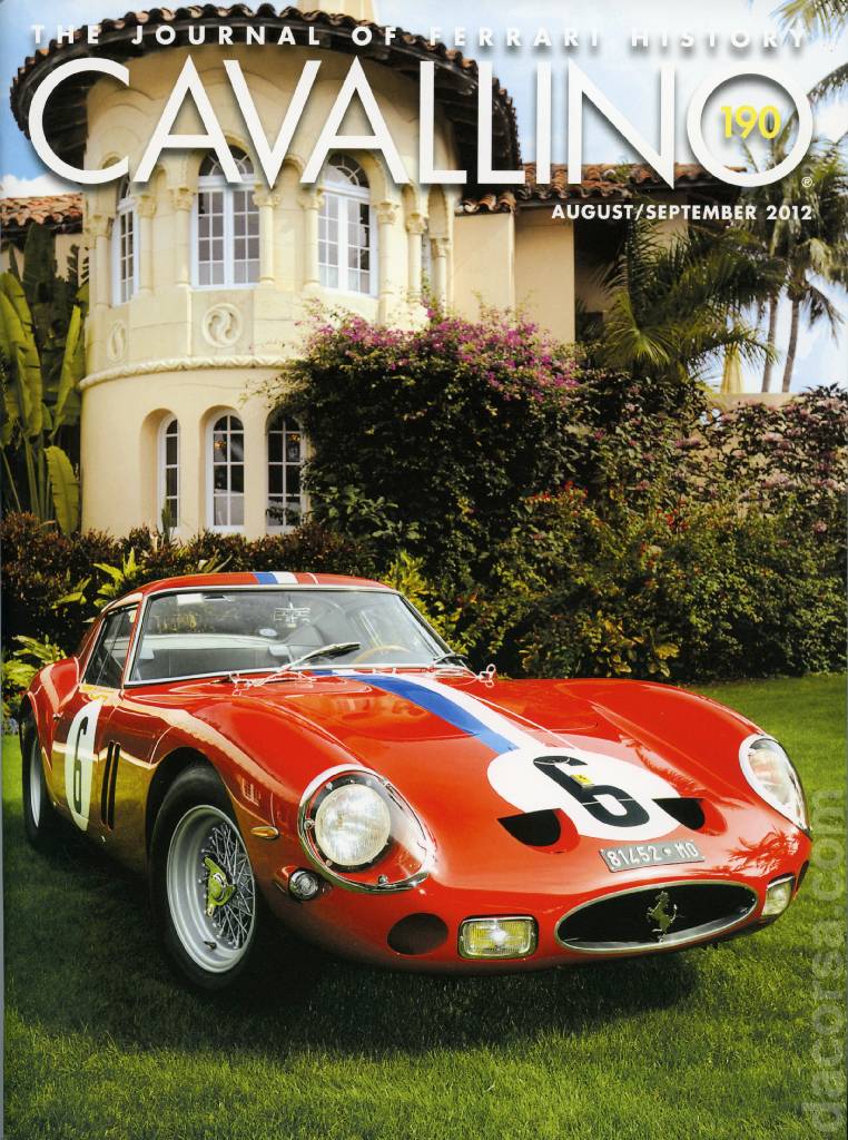 Image representing Cavallino Magazine issue 190, August / September 2012