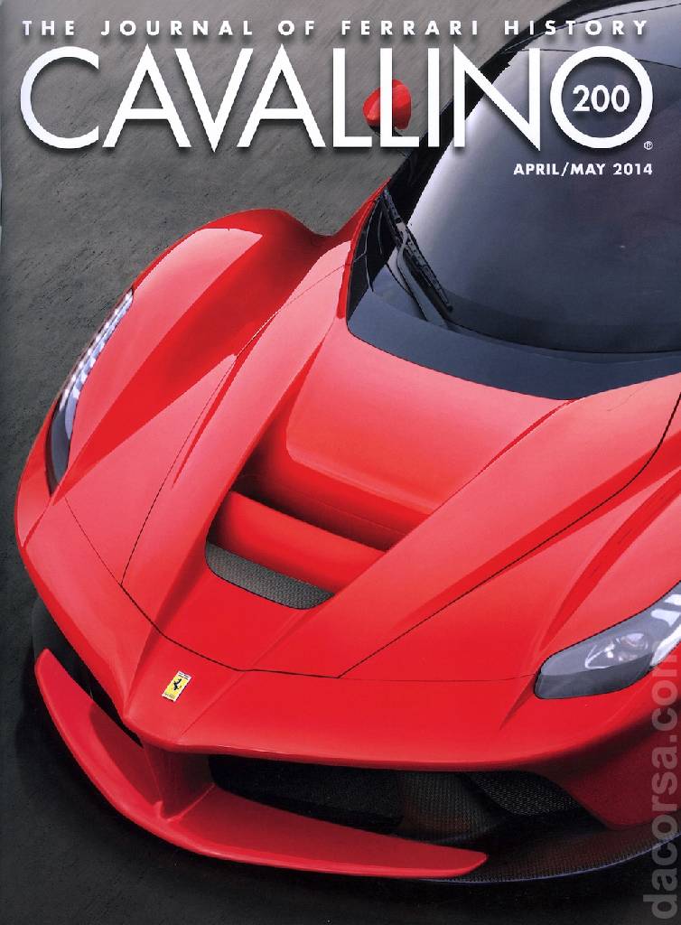 Cover of Cavallino Magazine issue 200, April / May 2014