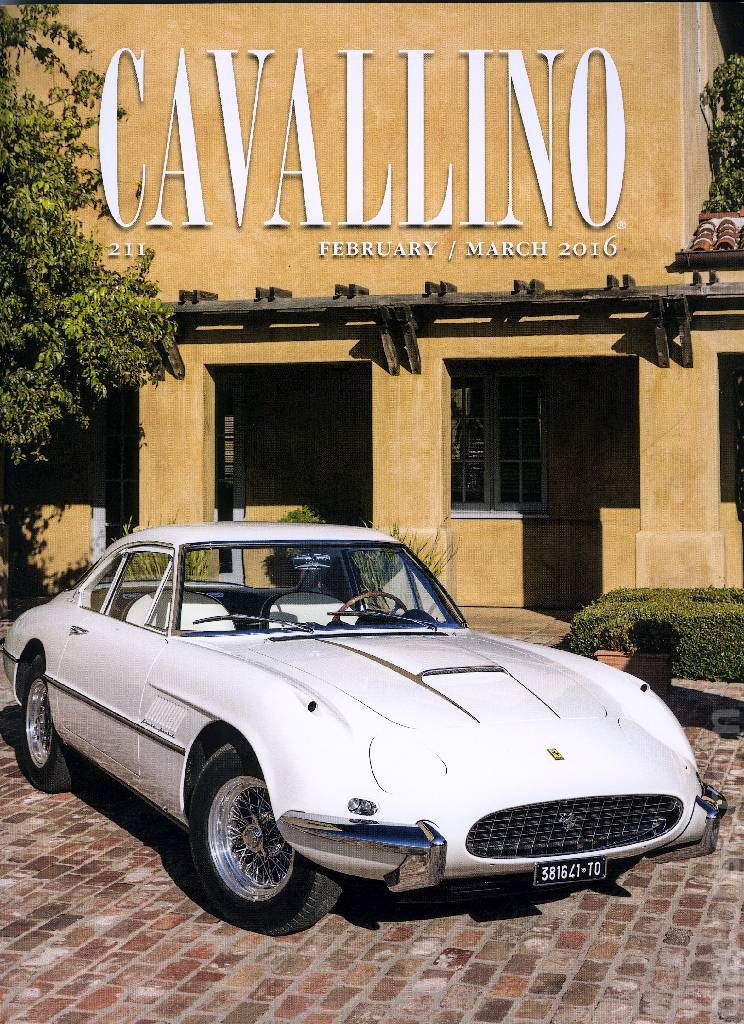 Cover of Cavallino Magazine issue 211, February / March 2016