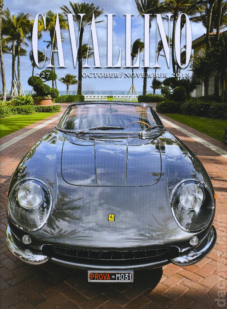 Cover of Cavallino Magazine issue 227, October / November 2018