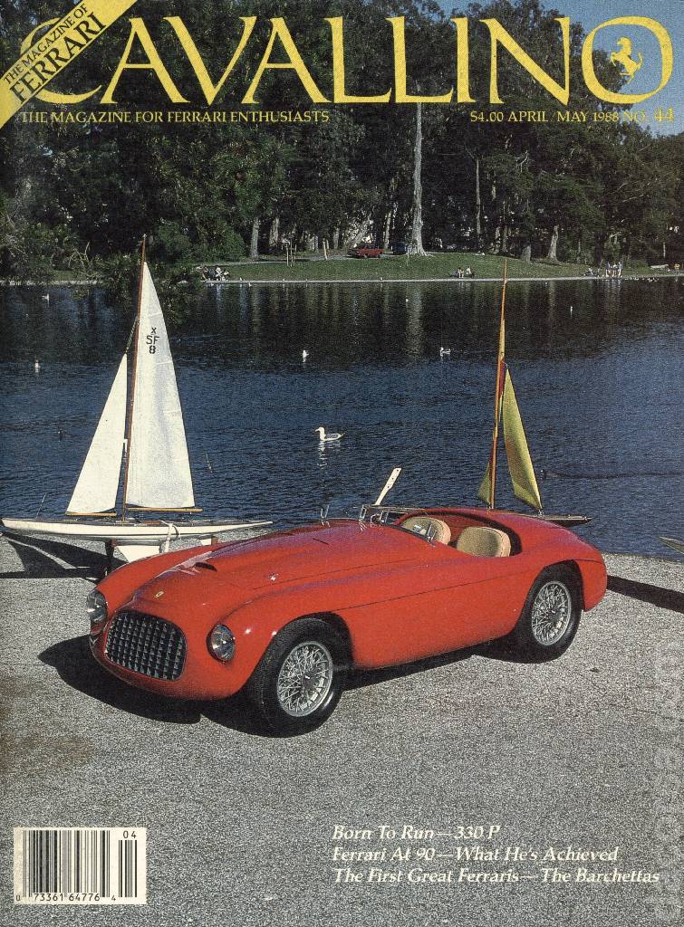 Cover of Cavallino Magazine issue 44, April / May 1988