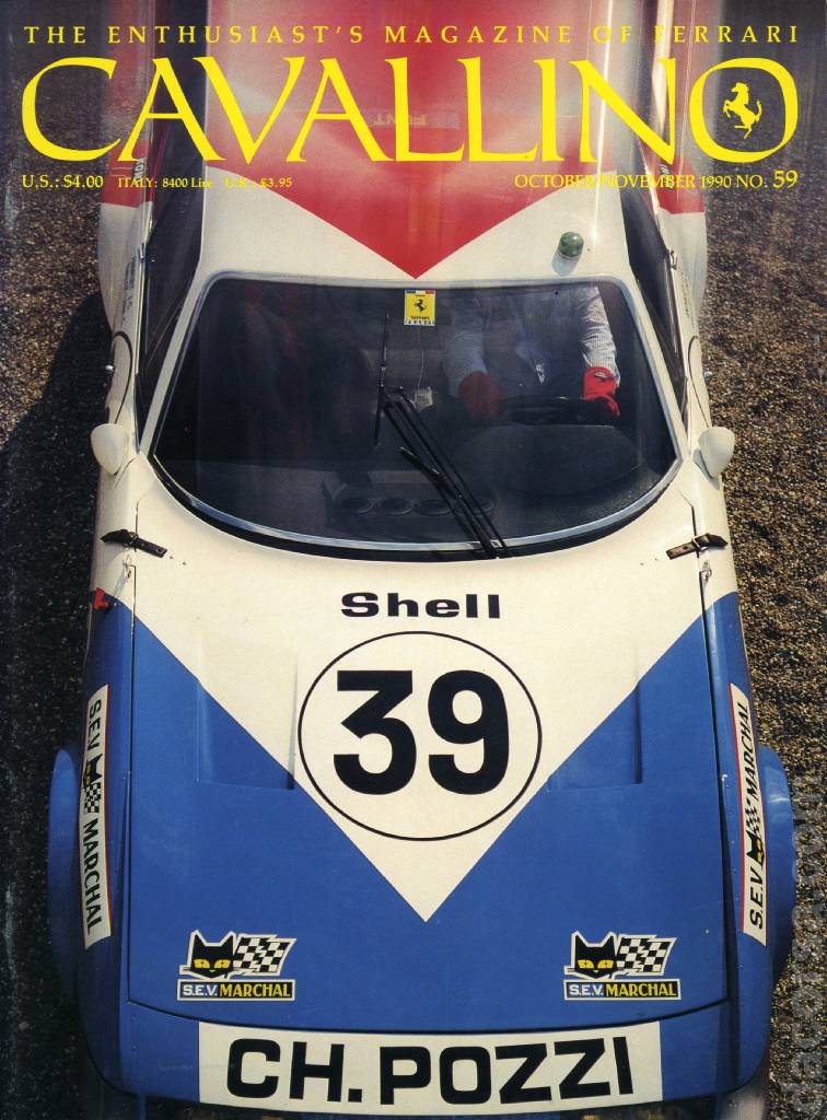 Cover of Cavallino Magazine issue 59, October / November 1990